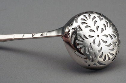 Georgian Silver Sifter Ladle